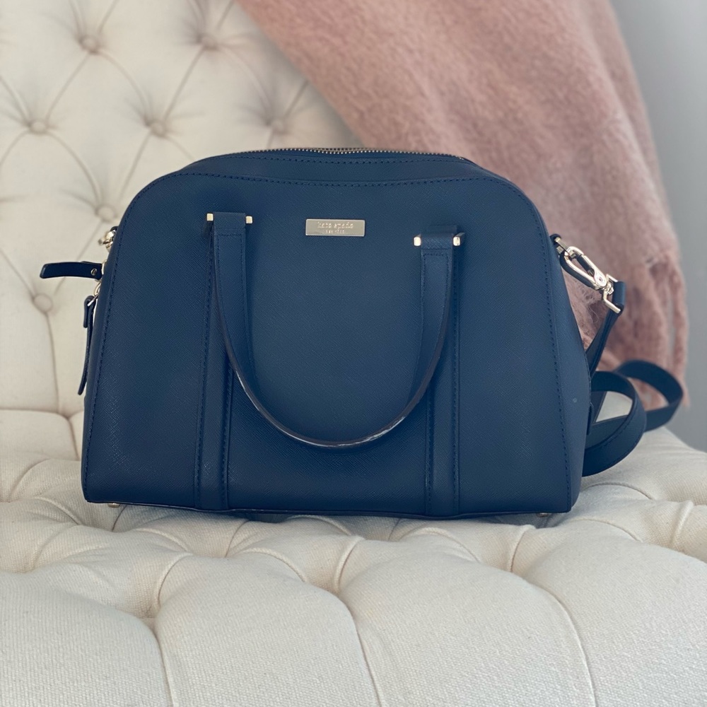 Kate Spade bag (Excellent Condition, Navy)